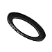 Fotodiox Metal Step Up Ring, Anodized Black Metal 55mm-72mm, 55-72 mm