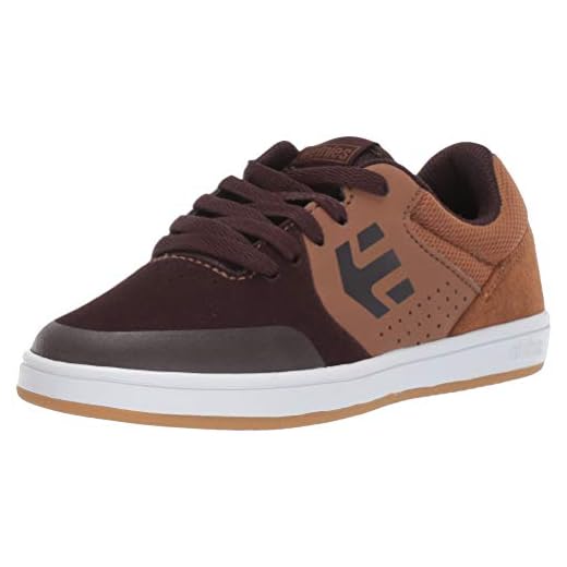 ETNAB|#Etnies Kids Marana Zapatillas de Skateboard Unisex Niños, Marrón (213-Brown/Tan 213), 36 EU (3 UK)