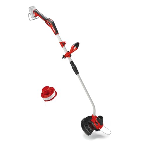 Einhell Akku-Rasentrimmer GE-CT 18/33 Li E-Solo Power X-Change (18 V, 33 cm Schnittbreite, Flowerguard, Tipp-Automatik, inkl. Fadenspule + Ersatzspule, ohne Akku)