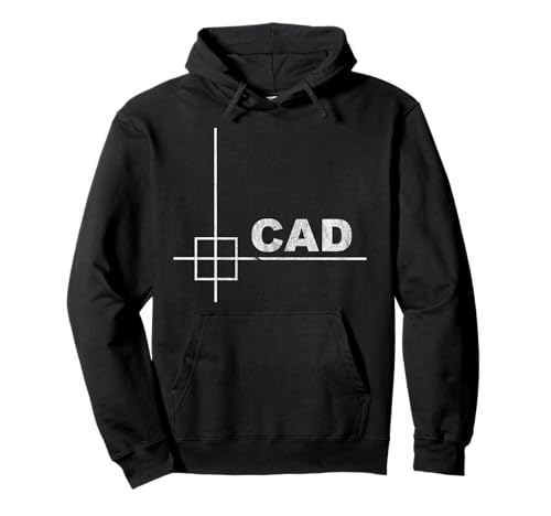 CAD Design Pullover Hoodie