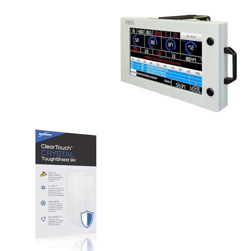 BoxWave Screen Protector Compatible With Dynics EWV (24in) - ClearTouch Crystal ToughShield 9H (2-Pack), Clear 9H Tough Flexible Film Screen Protector