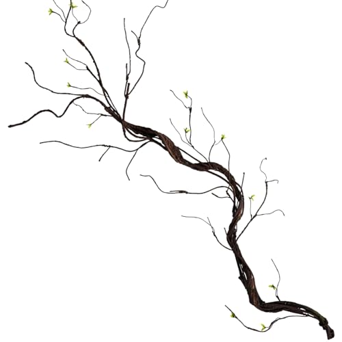 Fake Artificial Tree Branches for Decoration - 67 Inches Wall Hanging Fake Tree Trunk Rattan Cane...