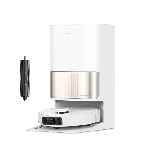 dreame L40 Ultra Robot Aspirateur Laveur avec Serpillière Amovible et relevable, Brosse latérale...