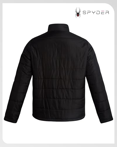 Image of Spyder Mens Ski Jacket - 3-in-1 System Snow Waterproof Winter Jackets for Men - Mens Snowboard Jacket with Detachable Hood