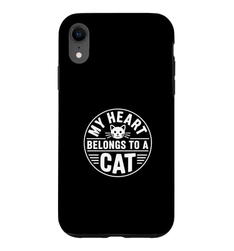 My Heart Belongs To A Cat �X�}�z�P�[�X iPhone XR �p
