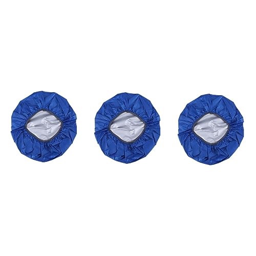 Happyyami 3pcs 35l Rucksack Rain Cover Portable and Ultra-Lightweight Rainproof Bag Cover for Outdoor Activities