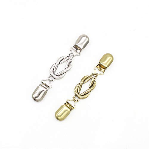 EvaGO Lot de 2 pinces rétro pour pull, cardigan, châle - M04 Cover