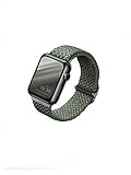 2 ans UNIQ Aspen Bracelet Tresse Apple Watch 40 38MM VERT Cypres