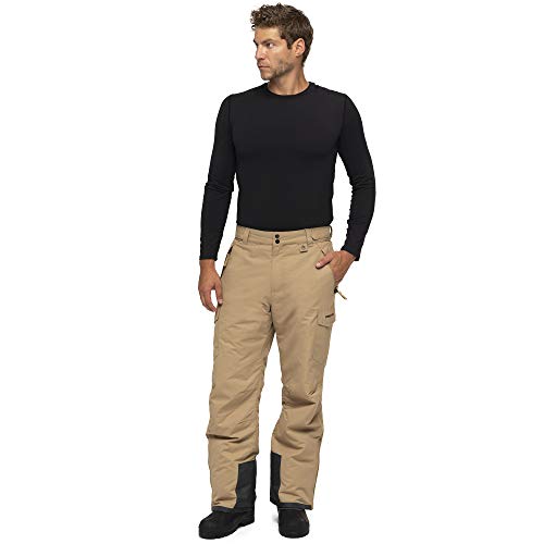 Arctix Men's Snowsports Cargo Pants, Khaki, Medium/32" Inseam