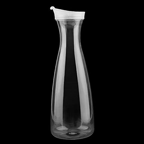 Jarra de Agua Acrílico Transparente con Tapa para Bar Uso en el hogar Cover