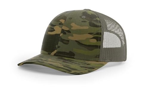 Image of Richardson 112 Trucker Hat Top Selling Colors Snapback Cap One Size Fits Most Adults, Men, Women or Youth