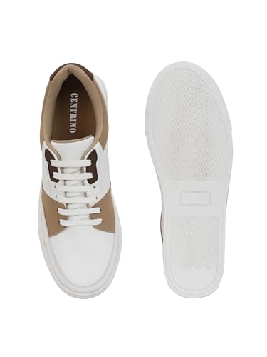 Image of Centrino Womens Sneaker |Sneaker for Women | Stylish Lace-Up Design | Soft Cushioned Insole for Comfort | Lightweight & Breathable | Perfect for Casual Wear (6877)