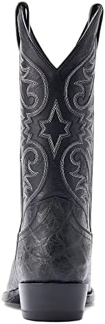 Ariat Mens Bankroll Western Boot Black Hippo Print/Bayou Black 10.5 | Image 2