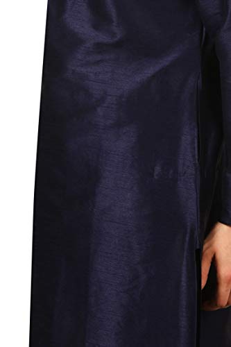 Image of Royal Kurta Men's Cotton Silk Dhoti Kurta (White)