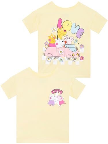 Peppa Wutz T Shirt Mädchen Kurzarm Tshirt Kinder Peppa & Suzy Kleidung Mädchen 98