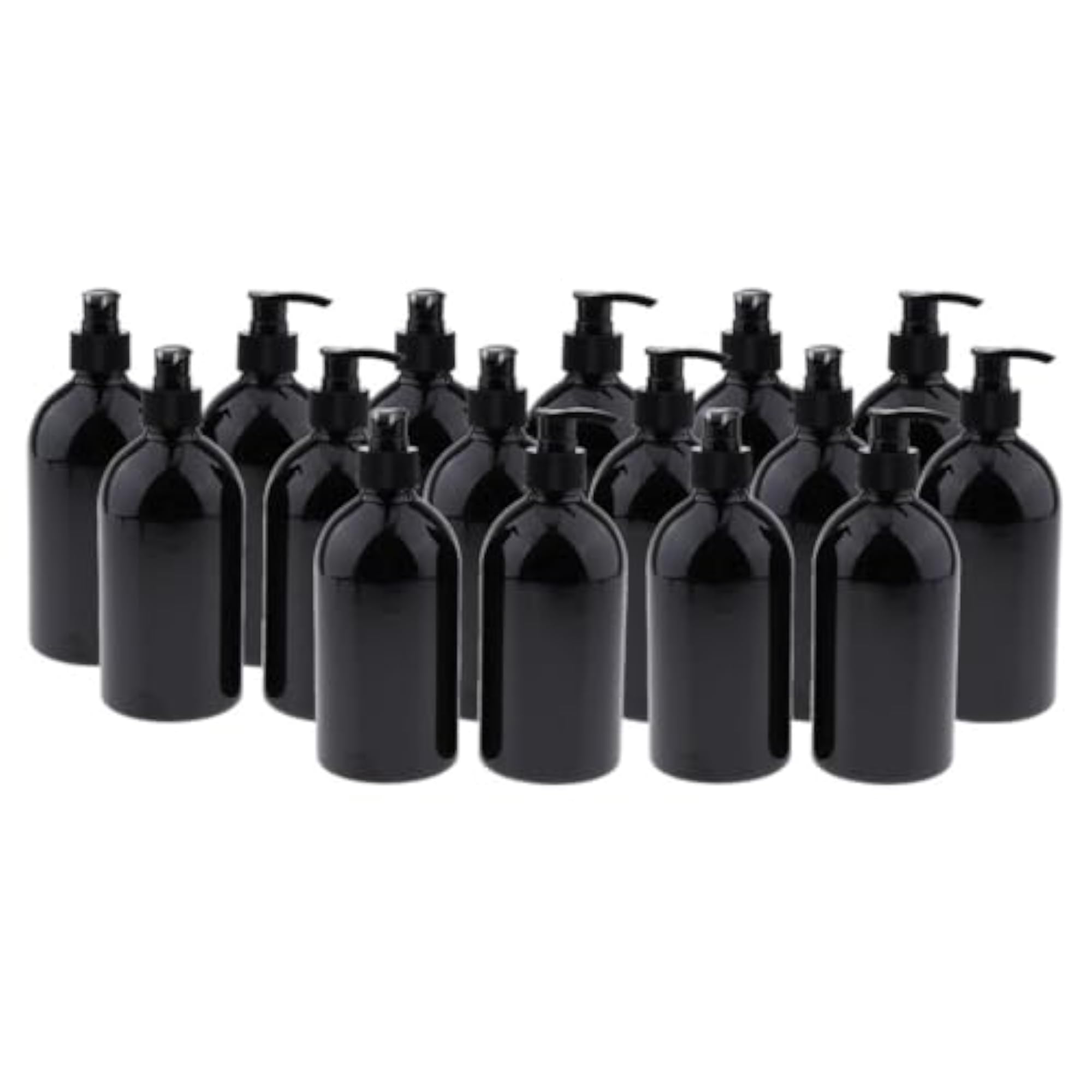 16Pcs 500mL Empty Lotion Bottles Set