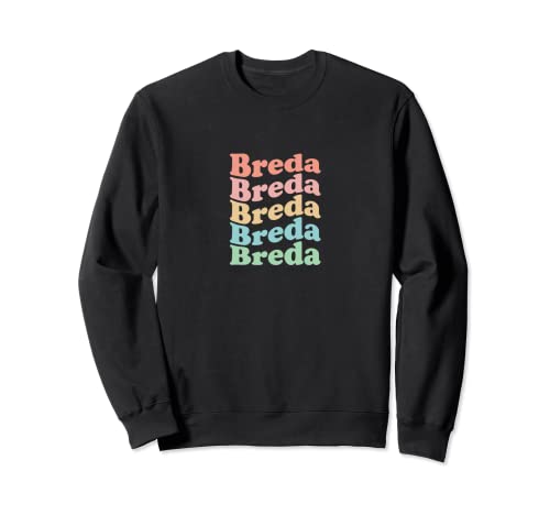 Vintage 70's Holanda Hippie City - Retro Breda Sudadera