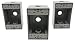 Sealproof 1-Gang 3 1/2-Inch Holes Weatherproof Rectangular Exterior Electrical Outlet Box with 3 Outlet Holes, Three 1/2" Holes, Single Gang, UL Listed, 3-Pack