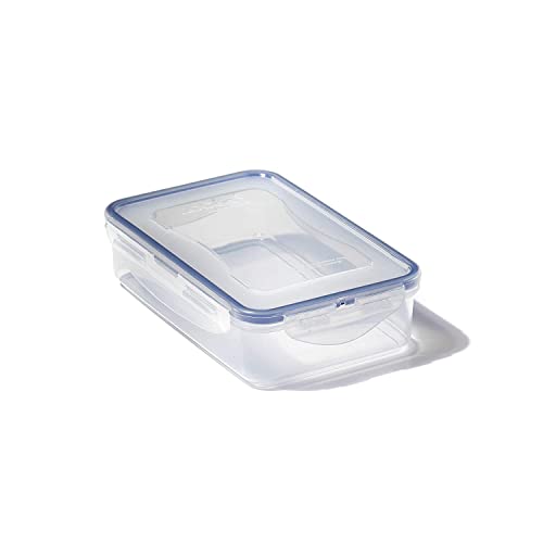 Lock & Lock Airtight Rectangular Food Storage Container 27.05-Oz / 3.38-Cup #TOP16