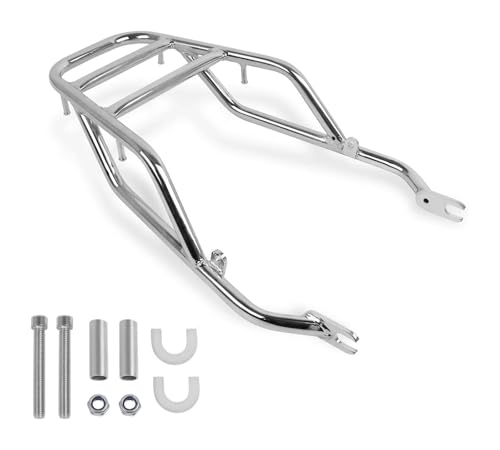 Sissy bar dossier avec étagère arrière moto W800 W650 W400 chrome pour voyager à deux