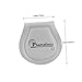 JUMPLAWN 1pc Silver Golf Washer Accessory for Compact Lightweight Design for Easy Storage Reusable Washable Cleaning Tool for All Types of