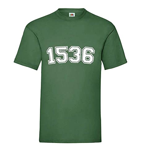 T-shirt pour homme vert bouteille idéal pour vos sorties décontractées