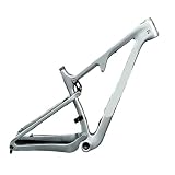 Construcción en carbono: Fabricado con carbono, el cuadro es adecuado for bicicletas de montaña for descenso y ciclismo todoterreno.