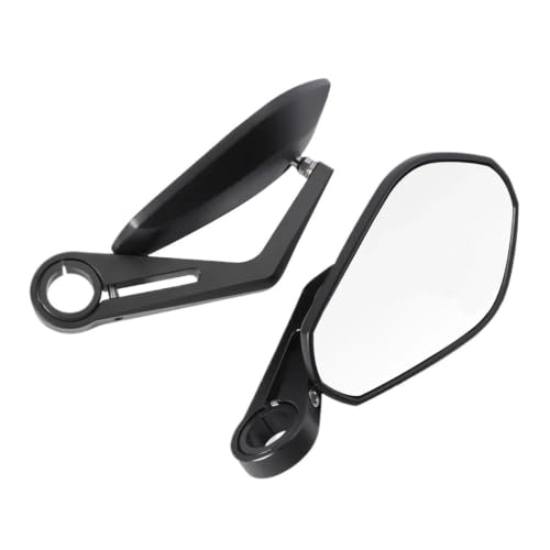 Espejos de motocicleta ajustables para series CB500 y CB750 retrovisores negros
