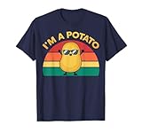 Funny I'm A Potato-Shirt Kids Boy Girl Toddler Cute Graphic T-Shirt
