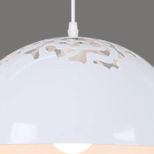 Lámpara colgante de arte minimalista con relieve premium E27 7