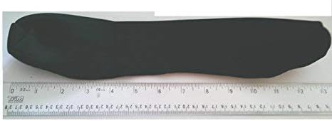 Farm Cottage Brands Black Neoprene Quick On/Off Rifle Scope Cover, 12.5" Long - Protects from Dirt and Moisture