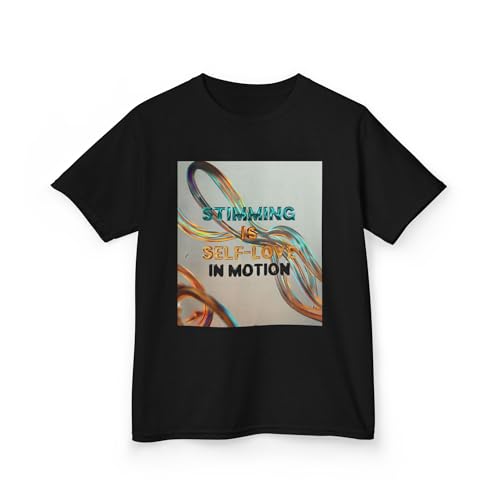 Stimming is Self Love in Motion Kids Tee | Unisex | Autism Awareness3