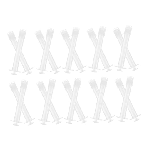 OUNONA 20pcs Precision Feeding Applicators for Small Animals Plants Scientific Pet Feeding Device