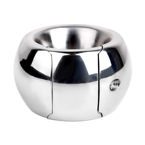 Heavy-Duty 304 Stainless Steel Exercise Ring for Men, Heavyweight Pendant Stretcher, Suitable for Experienced Users (USF143) (M)