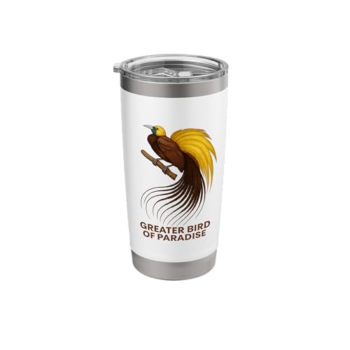 Greater Bird of Paradise Tee: Nature Lover Gift Stainless Steel