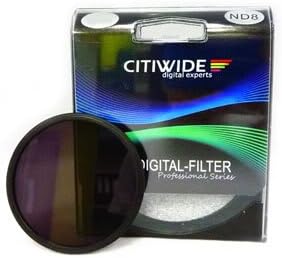 Citiwide 52mm ND8 Neutral Density Filter for Camera Lens