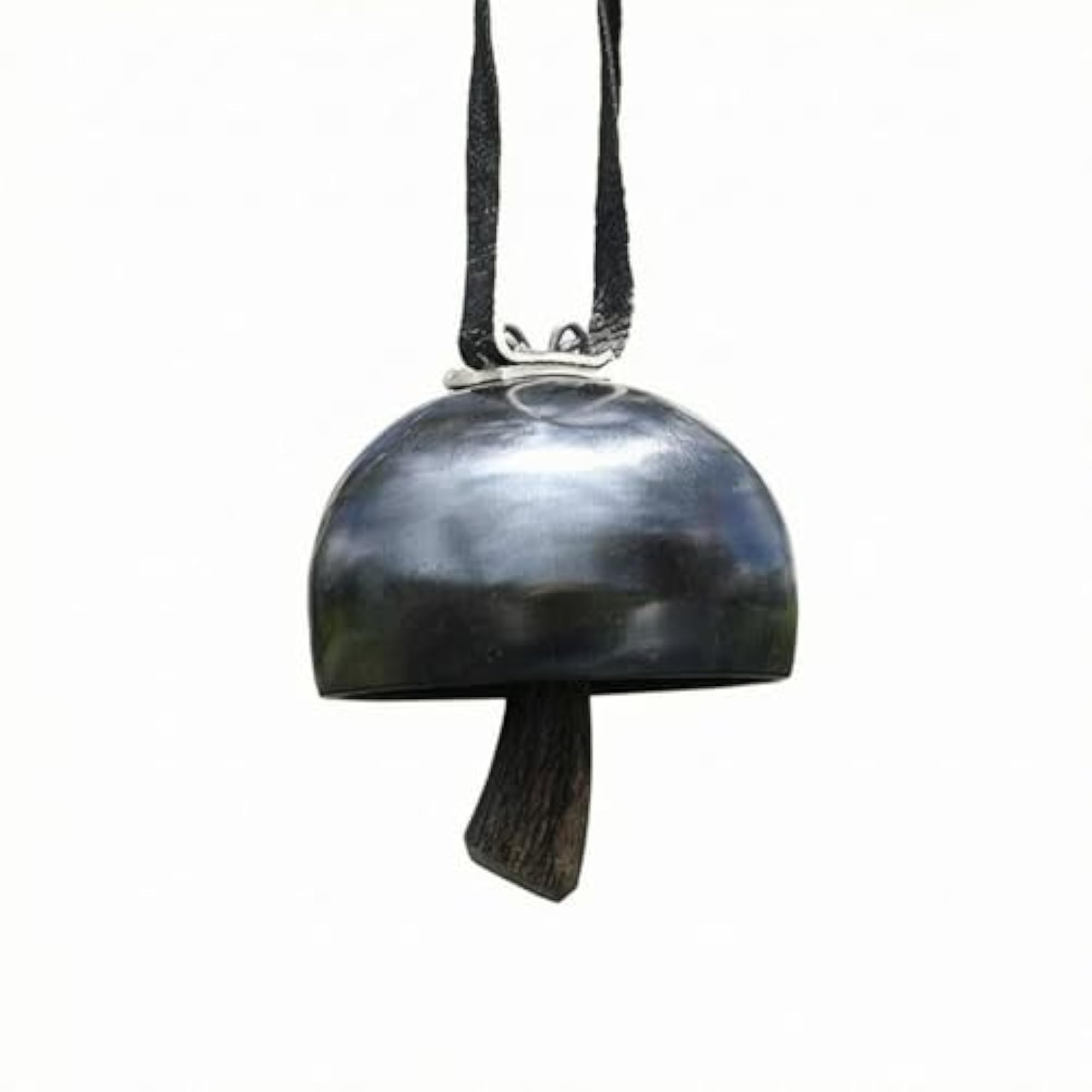Brass Handmade Dome-Shaped Hanging Bell, Decorative Home Decor