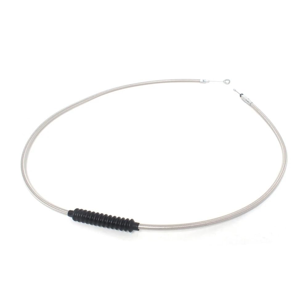 Cable de embrague trenzado para motocicleta, Control manual acero Wolfram para Softail, Para Road King, Para personalizado, 140-180CM