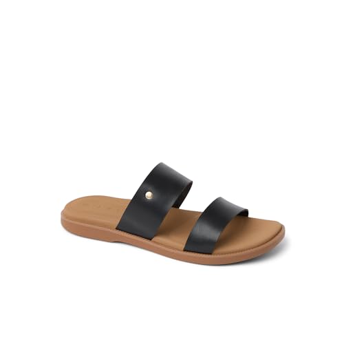 REEF Womens Sandals, Sunny Alisah, Black/Tan, 5 by REEF - Image 7