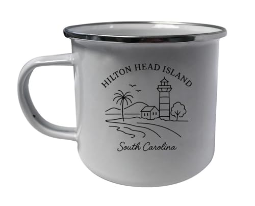 R and R Imports Hilton Head Camper Mug 16 oz White