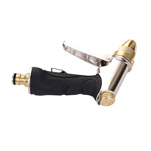 Ajcoflt Pistola de cobre puro de alta pressão Ferramenta de limpeza de pistola de água para lavagem