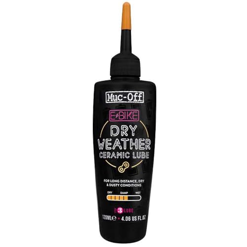 Muc-Off Smeermiddel Clima Dry E-bike, 120 ml, voor volwassenen, uniseks, meerkleurig (meerkleurig), eenheidsmaat