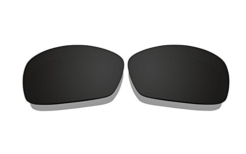 Black Polarized Replacement Lenses Compatible with Oakley Hijinx Sunglasses