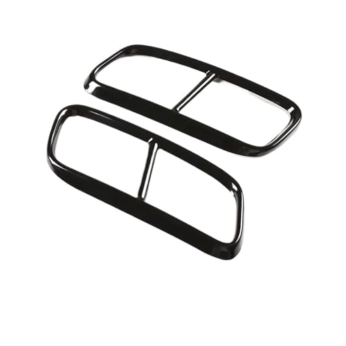 Moldura de escape negra compatible con Q7 4M de 2016 a 2019