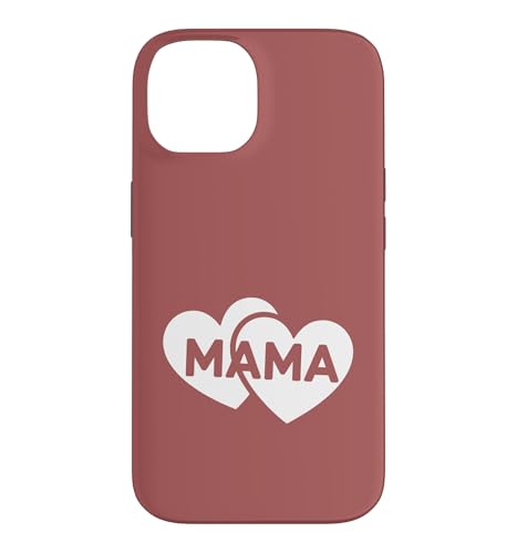 Dusty Rose - Mama Script Hearts ���킢�� �~�j�}���X�g �^�C�|�O���t�B �X�}�z�P�[�X iPhone 14 �p