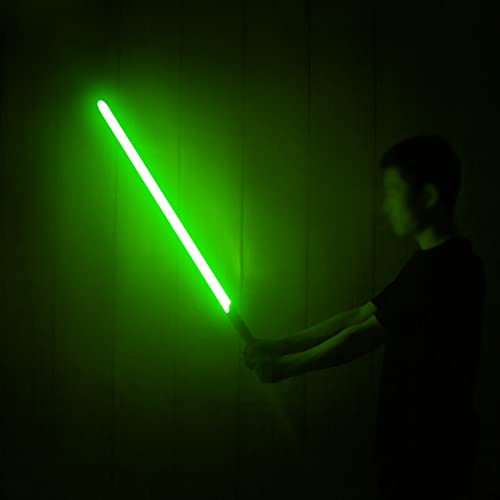 Yddsaber Jedi Sith Led Light Saber Force Fx Lightsaber With Loud Sound And High Light, Metal Hilt, Rechargeable Lightsaber Toy For Cosplay Party（Green） #TOP4