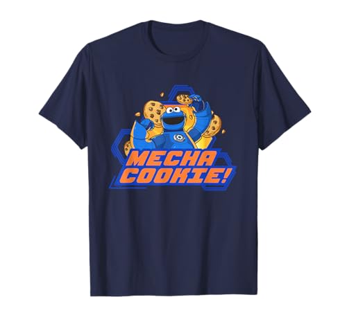T-shirt Mecha Cookie Sesame Street pour enfant en coton doux