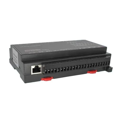 Module d'entrée de commutation 24DI 8AI avec acquisition de données Ethernet et RS485 pour PLC