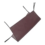 Healvian Funda para Carrito de Limpieza de Tela Oxford Resistente al Agua Antipolvo Color Café Tamaño para Hotel Catering y Uso Exteriores