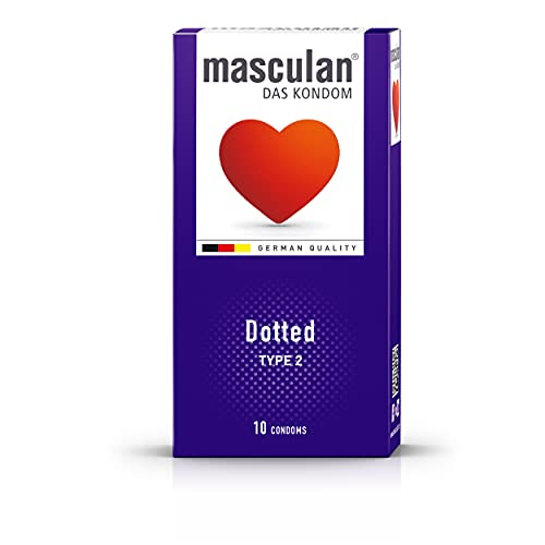 Ritex Pro Nature Intensiv Kondome - natürlich genoppt - nachhaltig, fair, 8 Stück, Made in Germany